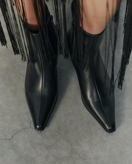 Vagabond Elly Stiefel - Schwarzes, Leder