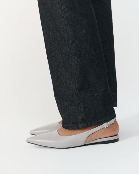 Vagabond Hermine Ballerinas - Grau, Leder Vagabond Hermine Ballerinas - Grau, Leder