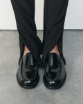 Vagabond Linn Loafer - Schwarzes, Poliertes Leder