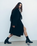 Vagabond Vega Stiefeletten - Schwarzes, Leder/Kombination