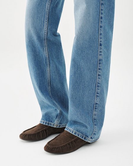 Vagabond Aleya Loafer - Braunes, Veloursleder