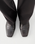 Vagabond Mona Stiefeletten - Braunes, Geprägtes Leder