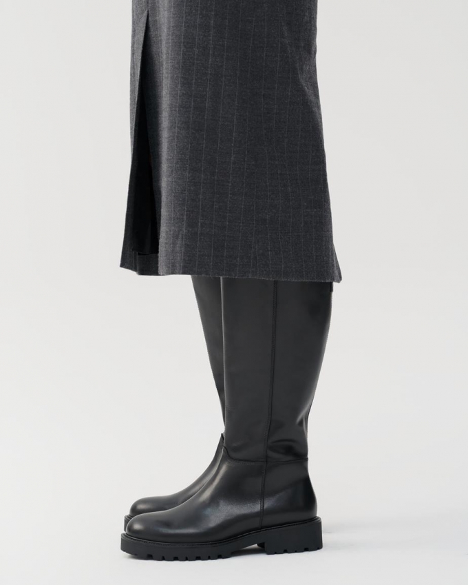 Vagabond Kenova Hohe Stiefel - Schwarzes, Leder Vagabond Kenova Hohe Stiefel - Schwarzes, Leder