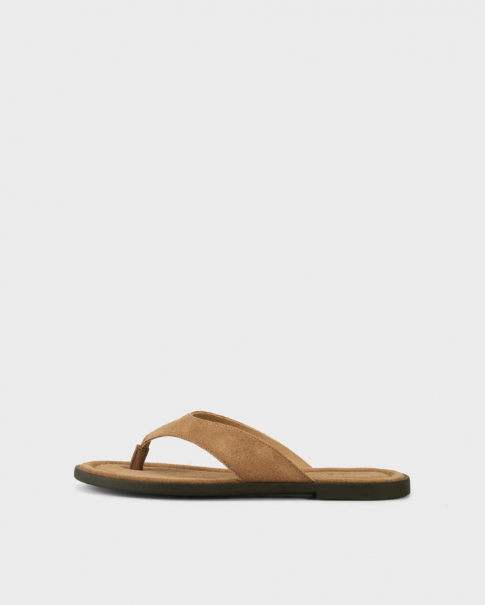Vagabond Zaida Sandalen - Beiges, Veloursleder Vagabond Zaida Sandalen - Beiges, Veloursleder