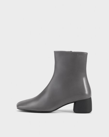 Vagabond Livia Stiefeletten - Dunkelgrau, Leder Vagabond Livia Stiefeletten - Dunkelgrau, Leder