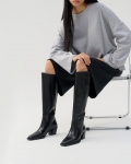 Vagabond Alina Hohe Stiefel - Schwarzes, Leder