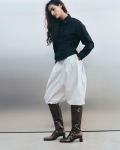 Vagabond Elvina Hohe Stiefel - Braunes, Gebürstet Leder