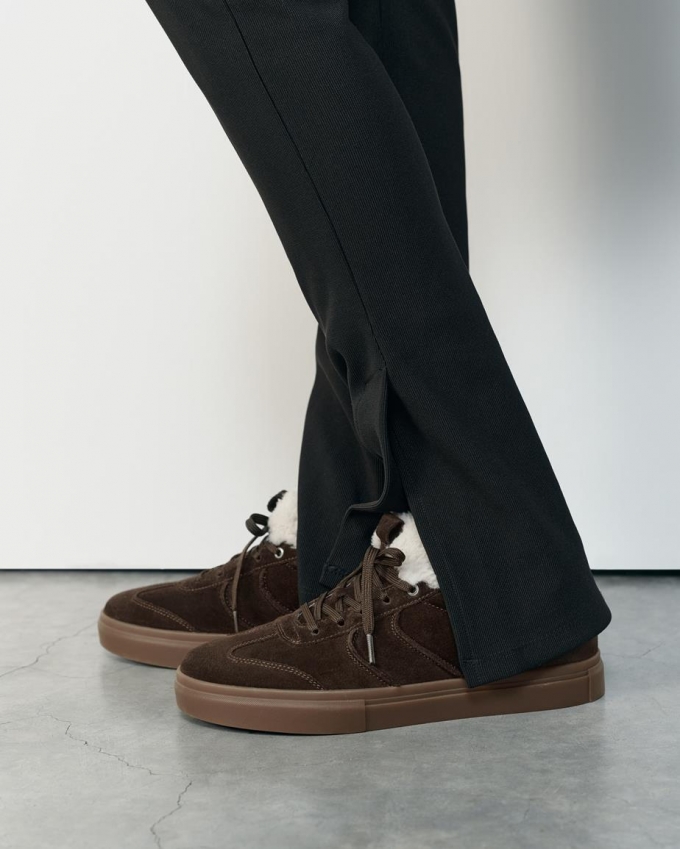 Vagabond Cody Sneaker - Dunkelbraunes, Veloursleder