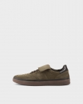 Vagabond Leo Sneaker - Dunkelgrün, Veloursleder