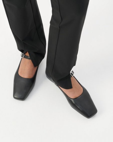 Vagabond Delia Ballerinas - Schwarzes, Leder