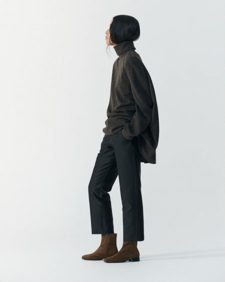 Vagabond Mona Stiefeletten - Dunkelbraunes, Veloursleder