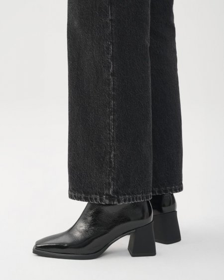 Vagabond Hedda Stiefeletten - Schwarzes, Lackleder