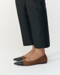 Vagabond Hermine Ballerinas - Mehrfarbiges, Wildleder/Leder