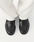 Vagabond Linn Loafer - Schwarzes, Leder