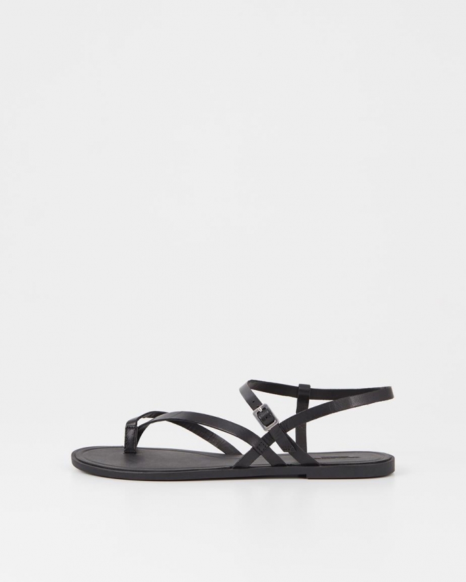 Vagabond Tia 2.0 Sandalen - Schwarzes, Leder Vagabond Tia 2.0 Sandalen - Schwarzes, Leder