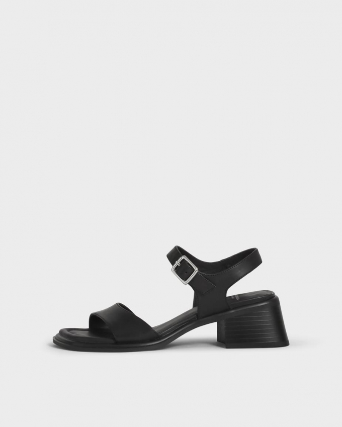 Vagabond Ines Sandaletten - Schwarzes, Leder Vagabond Ines Sandaletten - Schwarzes, Leder