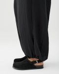 Vagabond Effie Mules - Schwarzes, Veloursleder