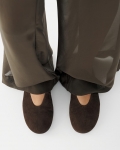 Vagabond Aleya Ballerinas - Braunes, Veloursleder