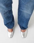 Vagabond Jolin Ballerinas - Silber, Metallic-Leder
