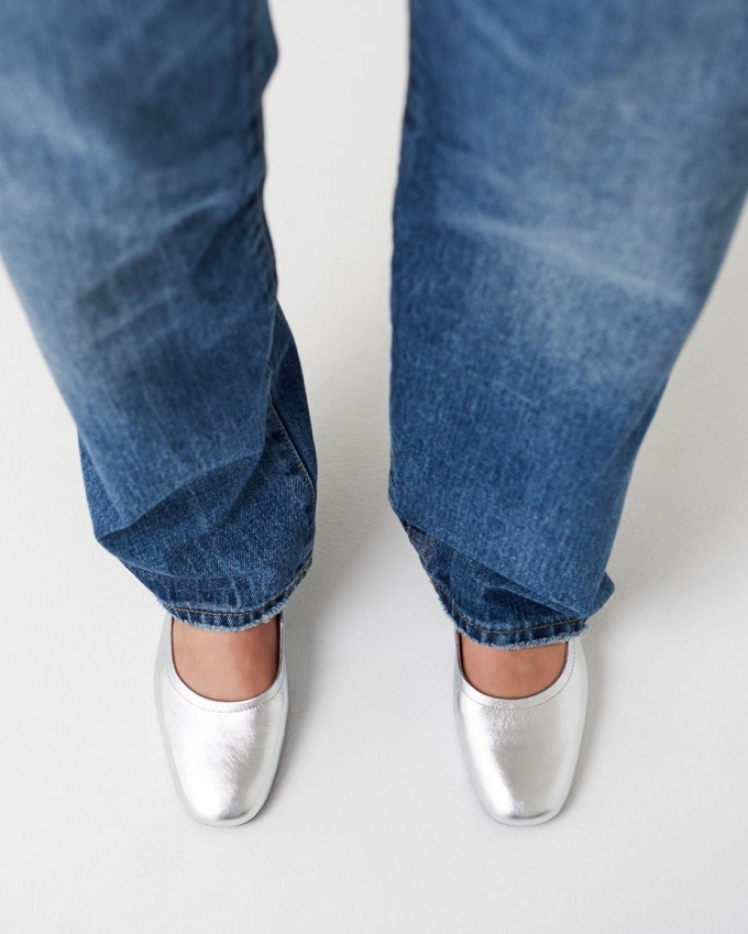 Vagabond Jolin Ballerinas - Silber, Metallic-Leder Vagabond Jolin Ballerinas - Silber, Metallic-Leder
