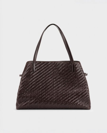 Vagabond Cannes Tasche - Braunes, Geflochten