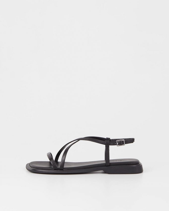 Vagabond Izzy Sandalen - Schwarzes, Leder