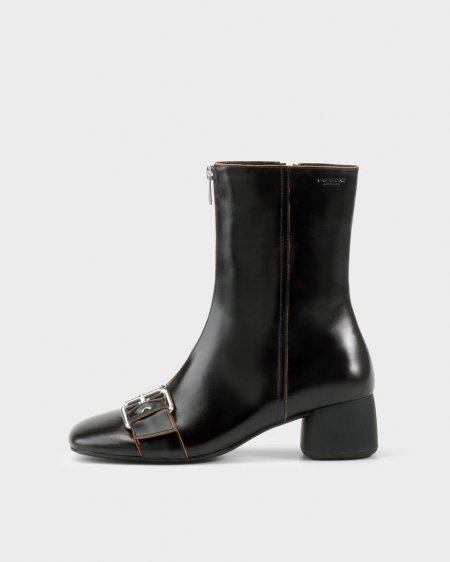 Vagabond Livia Stiefeletten - Schwarzes, Kontrastkanten