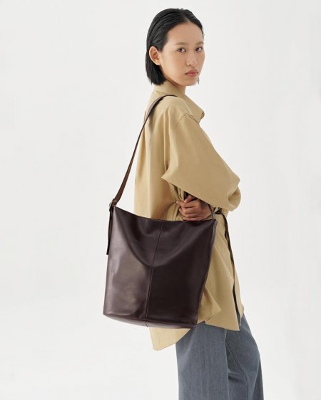 Vagabond Stockholm Tasche - Dunkelbraunes, Leder