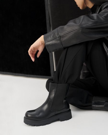 Vagabond Cosmo 2.0 Chelsea Boots - Schwarzes, Leder