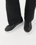 Vagabond Zoe Platform Sneaker - Schwarzes, Leder