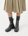 Vagabond Dorah Stiefel - Grau, Gebürstet Leder