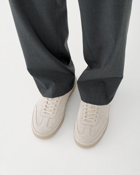 Vagabond Leo Sneaker - Beiges, Veloursleder