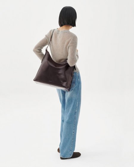 Vagabond Hilo Tasche - Dunkelbraunes, Leder