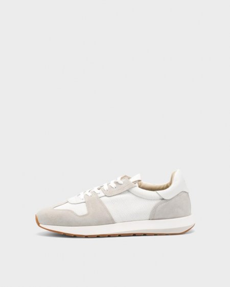 Vagabond Paul Runner Sneaker - Offwhite, Leder/Textil