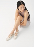 Vagabond Hillary Ballerinas - Offwhite, Leder/Textil