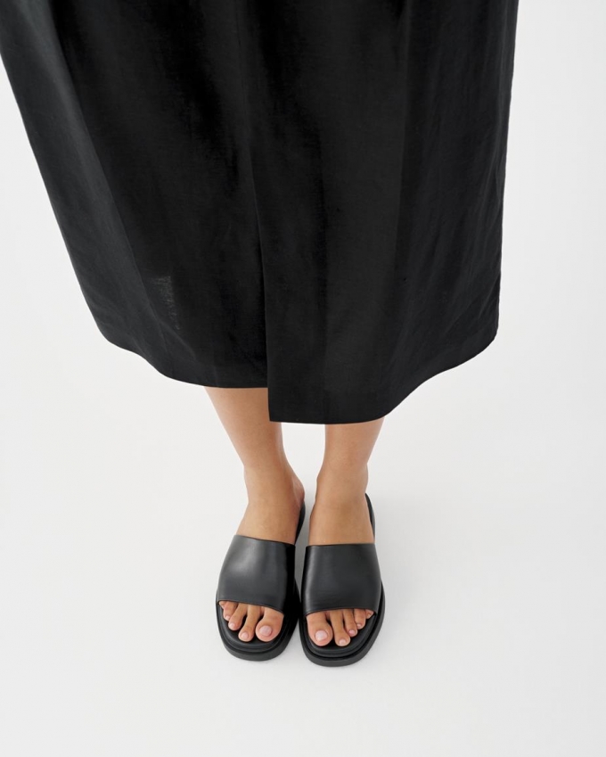 Vagabond Connie Sandalen - Schwarzes, Leder Vagabond Connie Sandalen - Schwarzes, Leder