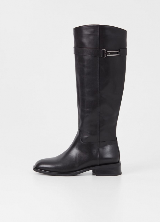 Vagabond Sheila Hohe Stiefel - Schwarzes, Leder Vagabond Sheila Hohe Stiefel - Schwarzes, Leder