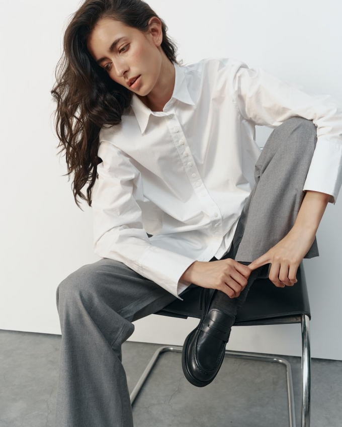 Vagabond Freya Loafer - Schwarzes, Leder