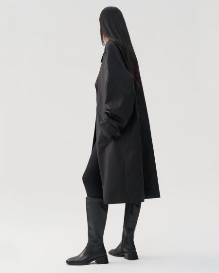 Vagabond Blanca Hohe Stiefel - Schwarzes, Leder