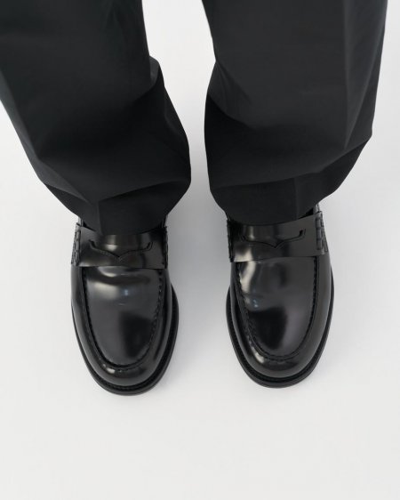 Vagabond Steven Loafer - Schwarzes, Poliertes Leder
