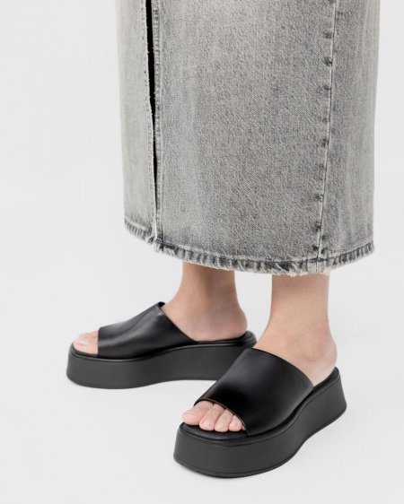 Vagabond Courtney Sandalen - Schwarzes, Leder