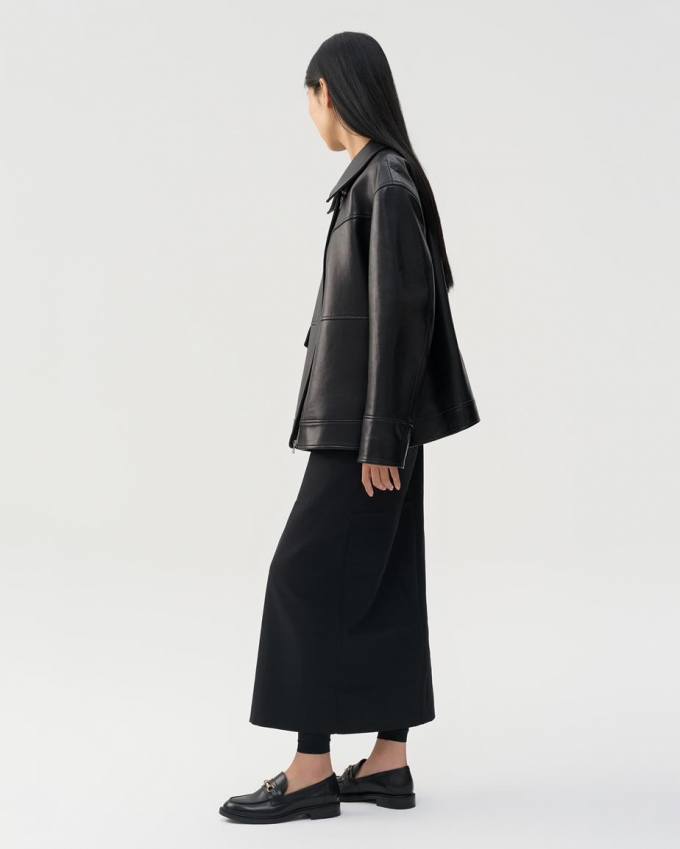 Vagabond Amina Loafer - Schwarzes, Leder