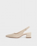 Vagabond Marta Pumps - Beiges, Veloursleder