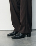 Vagabond Fay Stiefeletten - Schwarzes, Geprägtes Leder