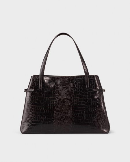 Vagabond Cannes Tasche - Braunes, Geprägtes Leder