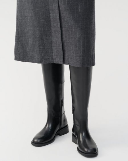 Vagabond Sheila Hohe Stiefel - Schwarzes, Leder