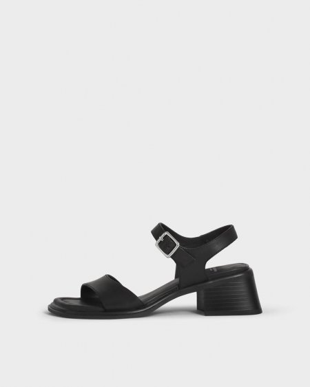Vagabond Ines Sandaletten - Schwarzes, Leder Vagabond Ines Sandaletten - Schwarzes, Leder