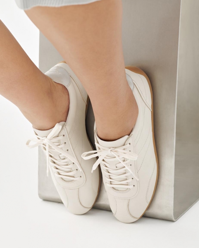 Vagabond Hollie Sneaker - Beiges, Leder Vagabond Hollie Sneaker - Beiges, Leder