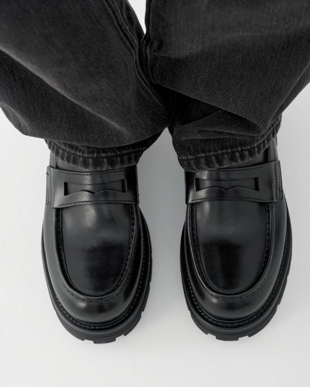 Vagabond Cameron Loafer - Schwarzes, Leder