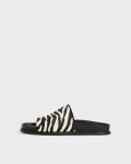 Vagabond Effie Sandalen - Schwarzes, Hair-On-Leather
